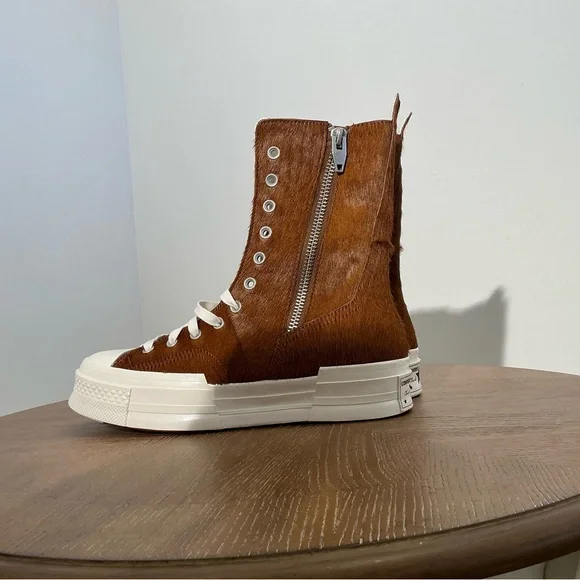 Converse CHUCK 70 PLUS XHI PONY HAIR - Sneaker high. SIZE 7,5.  12. NEW - Picture 10 of 10